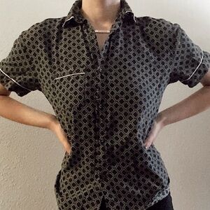 Stars Above • Black, White, & Pink Sleep Shirt 💞